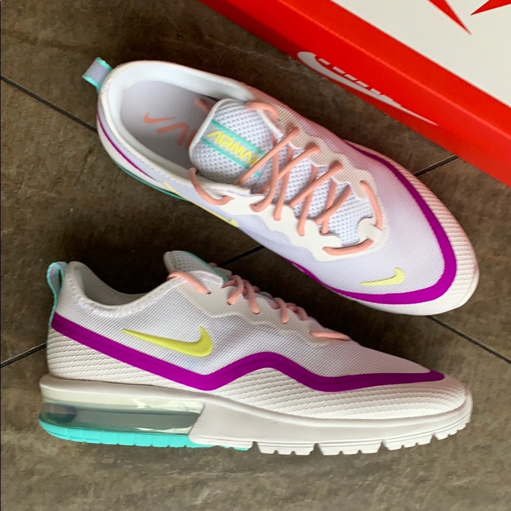 WMNS NIKE AIR MAX SEQUENT 4.5 white/luminous green - Picture 14 of 16